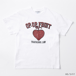 【ワンピース】OP-OP COLLEGE TEE ホワイト L
