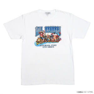 【ワンピース】ALL ABOARD! 12TH ANIV.TEE ホワイト M