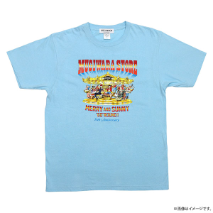 【ワンピース】MERRY&SUNNY "GO" ROUND! 13TH ANIV.TEE ライトブルー XL
