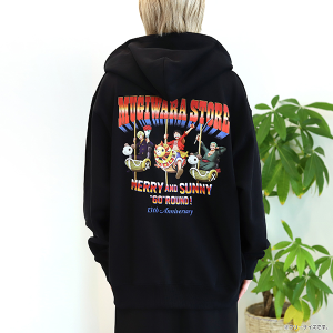 【ワンピース】MERRY&SUNNY "GO" ROUND! 13TH ANIV.ZIP PARKER ブラック