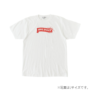 【ワンピース】FLAG LOGO TEE ホワイト ビッグ(XXL)