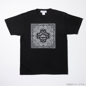 【ワンピース】BANDANA BOX LOGO TEE ブラック L