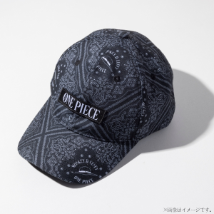 【ワンピース】BANDANA CAP ブラック
