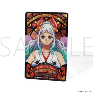 ワンピース】ワンピース HBDステンドグラス風ホログラムプレート