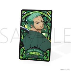 ワンピース】ワンピース HBDステンドグラス風ホログラム缶バッジ