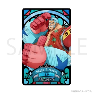 【ワンピース】ワンピース HBDステンドグラス風ホログラムプレート[3.9 フランキー]