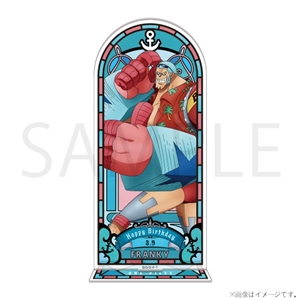 【ワンピース】ワンピース HBDステンドグラス風アクリルスタンド[3.9 フランキー]