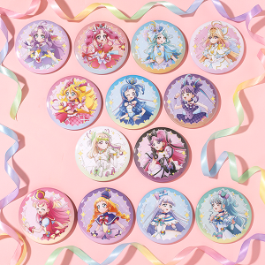 【映画名探偵プリキュア!】ランダム缶バッジ(全13種ランダム1個入り)