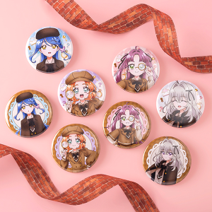 【名探偵プリキュア!】探偵服シリーズ ランダム缶バッジ(全8種ランダム1個入り)