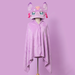 【名探偵プリキュア!】ルームウェアシリーズ おかぶりブランケット マシュタン