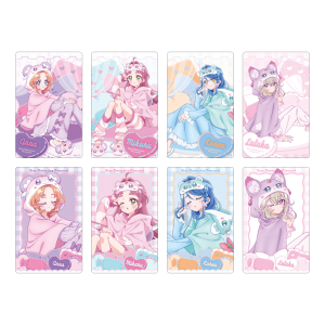 【名探偵プリキュア!】ルームウェアシリーズ ランダムクリアカード(全8種ランダム1個入り)