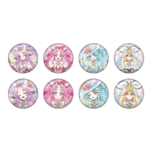 【映画名探偵プリキュア!】フューチャーフォーム ランダム缶バッジ(全8種ランダム1個入り)