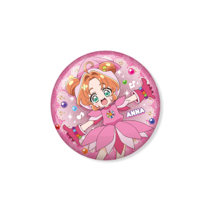 【名探偵プリキュア!】おジャ魔女どれみコラボ キラキラビッグ缶バッジ 明智あんな