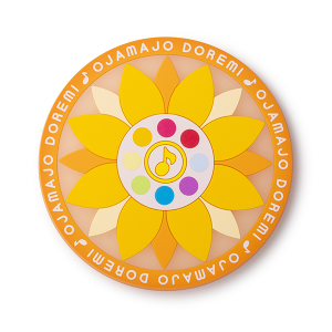 【おジャ魔女どれみ】クリアラバーコースター はづき