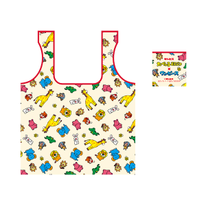 【ワンピース】たべっ子どうぶつ×ONE PIECE エコバッグ 総柄