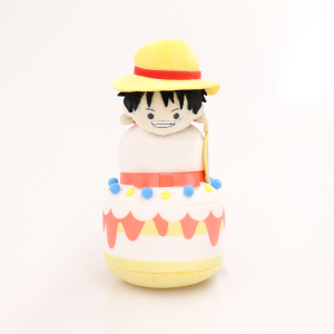 【ワンピース】バースデーケーキぬいぐるみ ルフィ