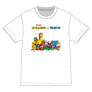 ワンピース】たべっ子どうぶつ×ONE PIECE Tシャツ パッケージ柄2 M