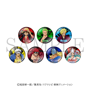 ONE PIECE ワンピース ネームバッジ ルフィ ボニー ルッチ-