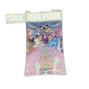 ワンピース】まいにちONE PIECE イラストコレクション 織テープ付きポーチ ルフィ・モモの助: 雑貨｜東映アニメーションオフィシャルストア