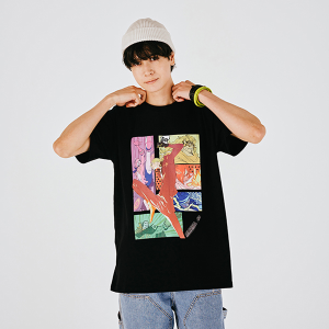 【ワンピース】まいにちONE PIECE イラストコレクション Tシャツ サンジ・ジェルマ66 BLACK L