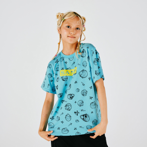【ワンピース】SANJI POP総柄 Tシャツ L