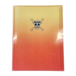 【ワンピース】クリアブックファイル グラデーションカラー ルフィ