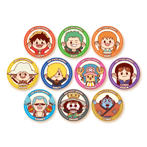 【ワンピース】『バンザイ!』缶バッジ(全10種ランダム1個)