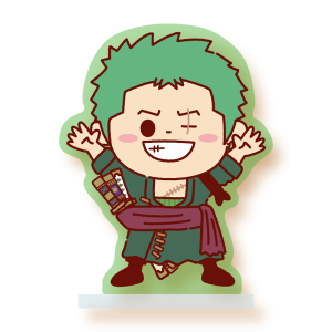 【ワンピース】『バンザイ!』アクリルスタンド ゾロ