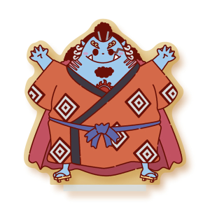 【ワンピース】『バンザイ!』アクリルスタンド ジンベエ