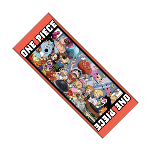 【ワンピース】麦わらスペース フェイスタオル(麦わらの一味)