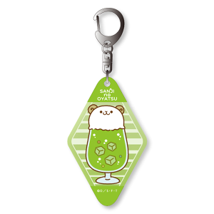 【ワンピース】『SANJI no OYATSU』純喫茶 アクリルキーホルダー メリー号メロンクリームソーダ