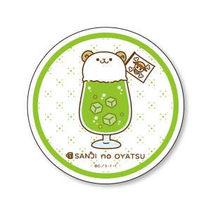 【ワンピース】『SANJI no OYATSU』純喫茶 コースター メリー号メロンクリームソーダ