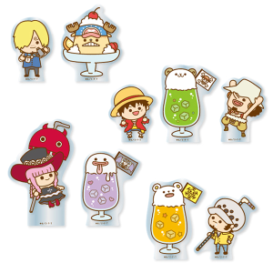 【ワンピース】『SANJI no OYATSU』純喫茶 アクリルブロック(全9種ランダム1個)