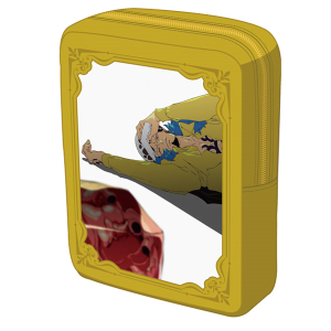 【ONE PIECE.COM ILLUSTRATION WORKS】合皮ポーチ/ロー