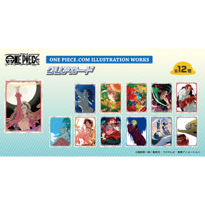�y�����s�[�X�zONE PIECE.COM ILLUSTRATION WORKS �N���A�J�[�h�i�S12�탉���_��1����j