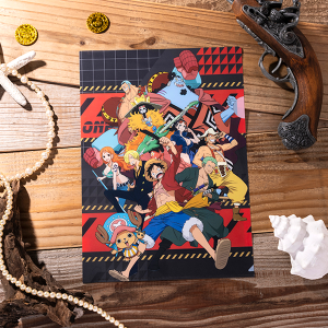 ワンピース】『MUGIWARA STORE ARTS』クリアファイル ルフィ