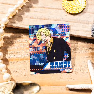 【ワンピース】『MUGIWARA STORE ARTS』プリズムステッカー サンジ
