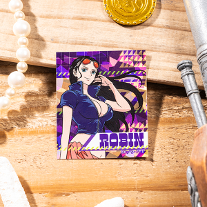 【ワンピース】『MUGIWARA STORE ARTS』プリズムステッカー ロビン