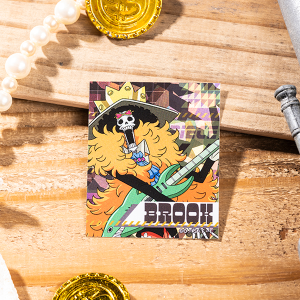 【ワンピース】『MUGIWARA STORE ARTS』プリズムステッカー ブルック