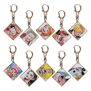 ONE PIECE』色紙風アクリルキーホルダー 全種セット（全10種入り