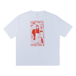 �wONE PIECE�xTeeWhite ���t�B���]�����i�~ L�T�C�Y