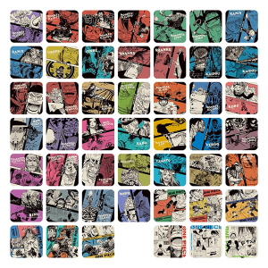 �wONE PIECE�x�A�[�g�R�[�X�^�[(R) ��5�e �S��Z�b�g�i�S45�큕���T3��/�v48�����j