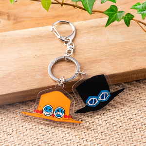 【ワンピース】『Combination series』2連アクリルキーホルダー エース&サボ