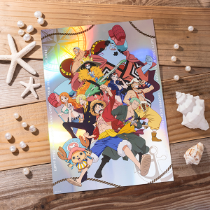 【ワンピース】『MUGIWARA STORE ARTS』オーロラビッグポスター 麦わらの一味