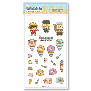 【ワンピース】『SANJI no OYATSU』アイスクリーム シールシート