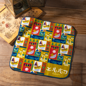 【ワンピース】ELBAPH モチーフデザイン ハンドタオル A