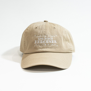 【ワンピース】『ONE PIECE HEROINES』ロゴキャップ BEIGE