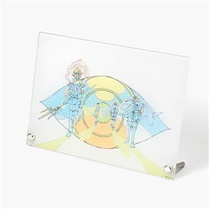 �y�����s�[�X�z�wONE PIECE ANIMATION WORKS�x�G���o�t�� OP�^�A�N�����A�[�g�p�l�� �_�̋R�m�c