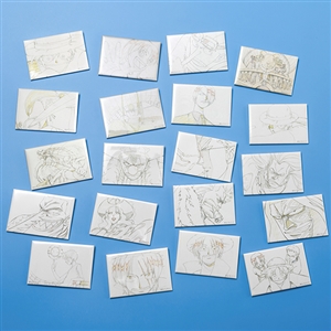 �y�����s�[�X�z�wONE PIECE ANIMATION WORKS�x�E�B�[�A�[�I�^�X�N�G�A�ʃo�b�W�i�S20�탉���_��1����j