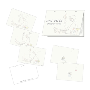 【ワンピース】『ONE PIECE ANIMATION WORKS』ウィーアー!/ポストカードブック(15枚入り)